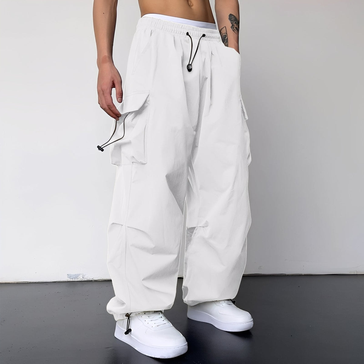 Kaleb - Modische Cargo-Hose mit lockerem Schnitt