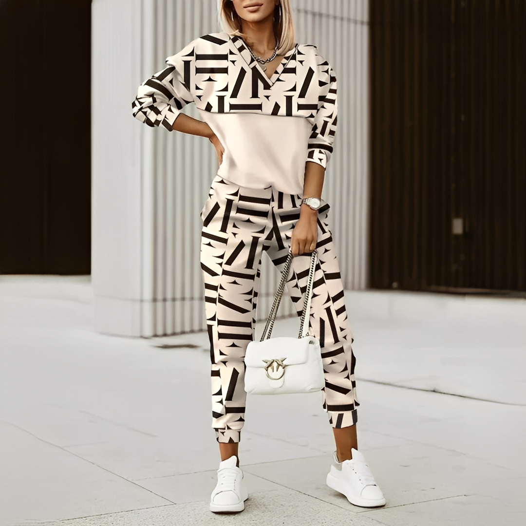 Chenafe - Trendiges zweiteiliges Damen-Set