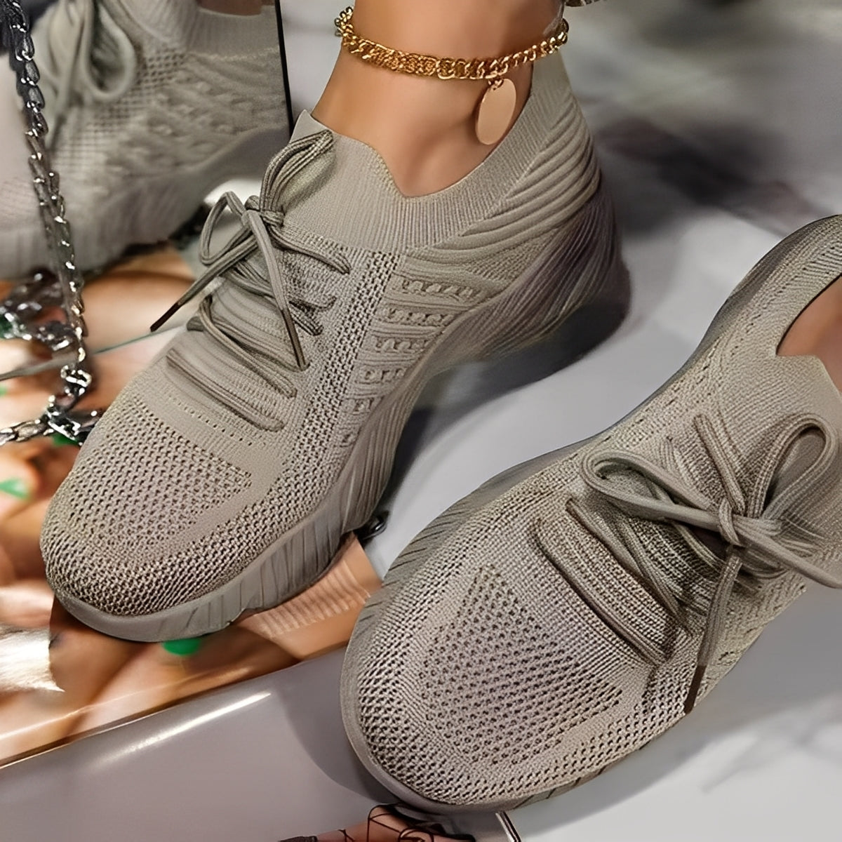 Axelle - Modische und gut belüftete Turnschuhe