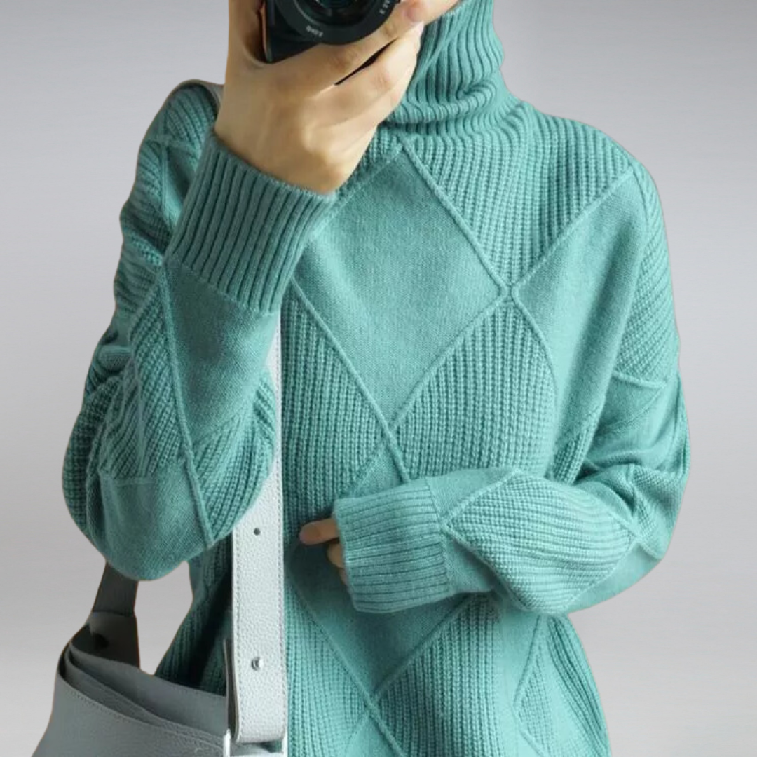 Camille - Eleganter und gemütlicher Rollkragenpullover