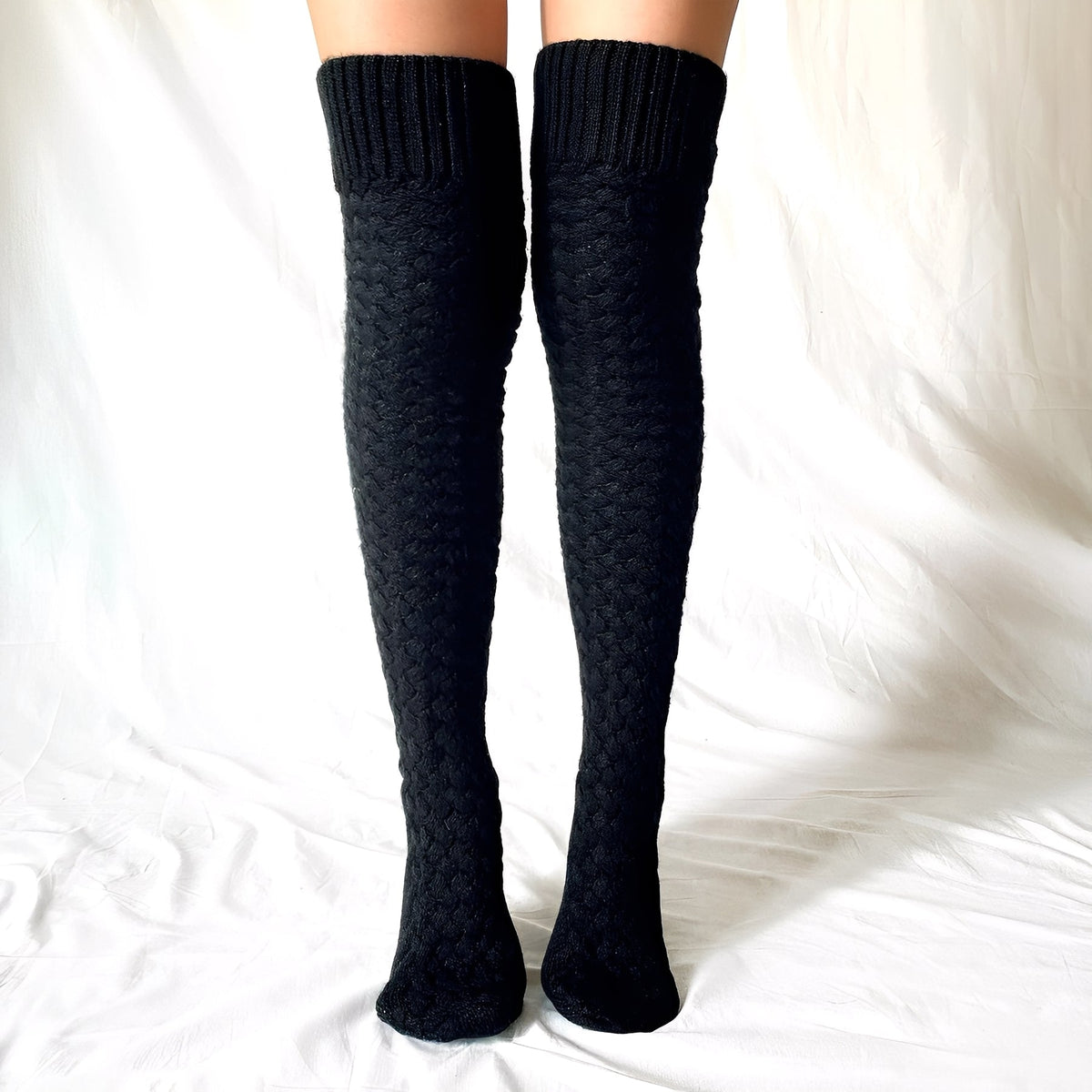 Madeline - Gemütliche Overknee-Socken