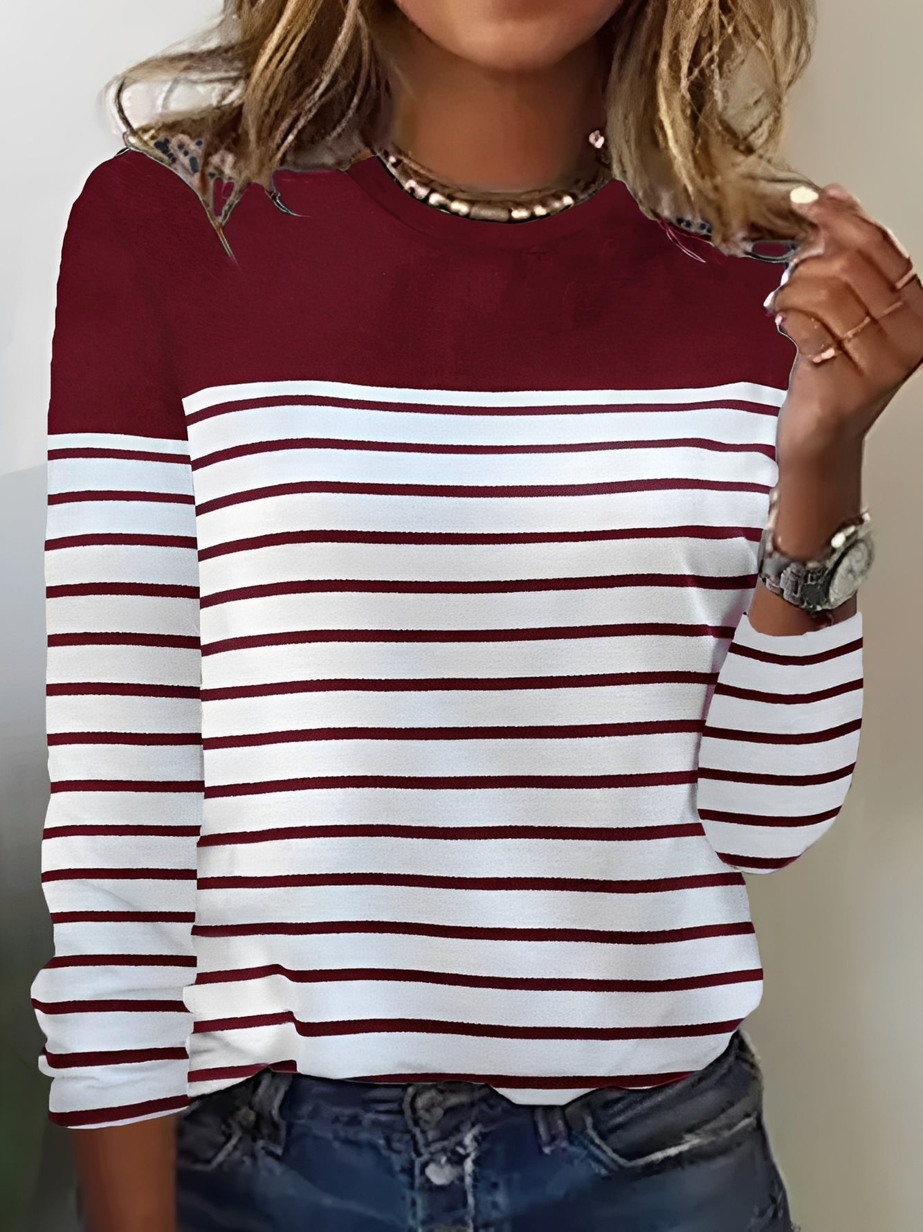 Samantha - Langarmhemd Damen - Stilvoll und Lässig