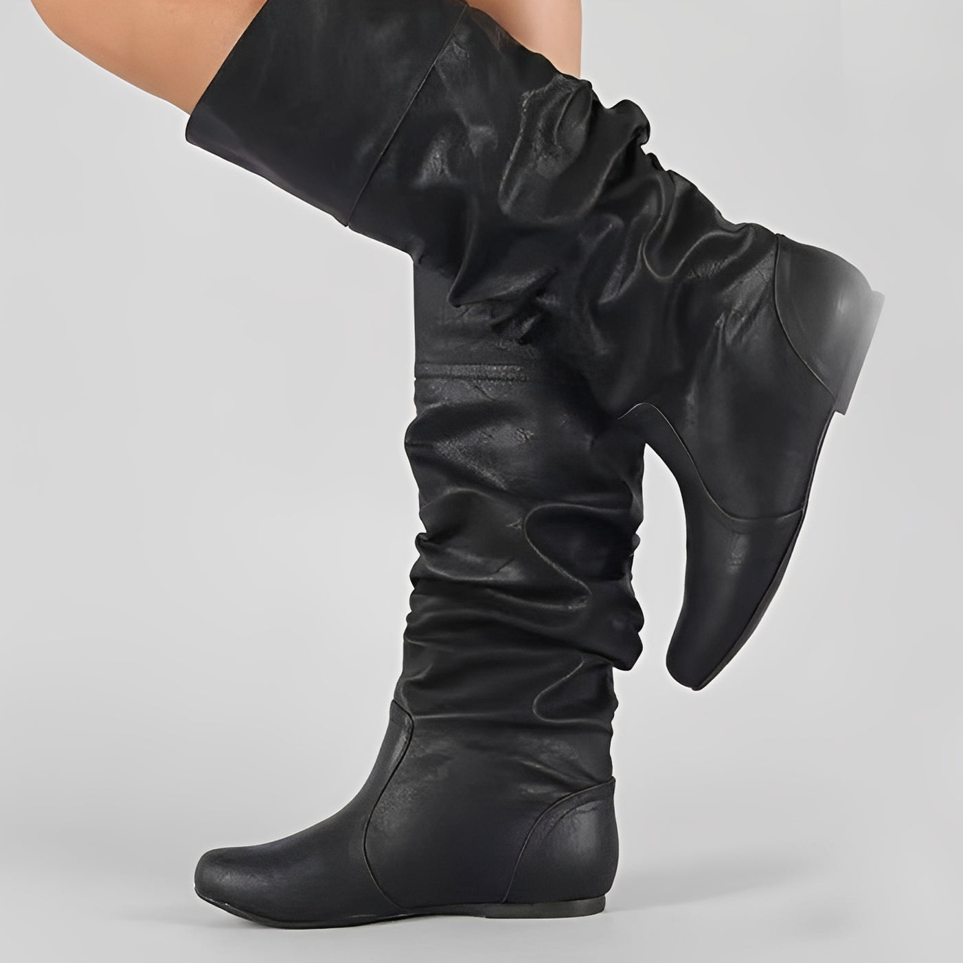 Lucia - Slip-on Flachstiefel