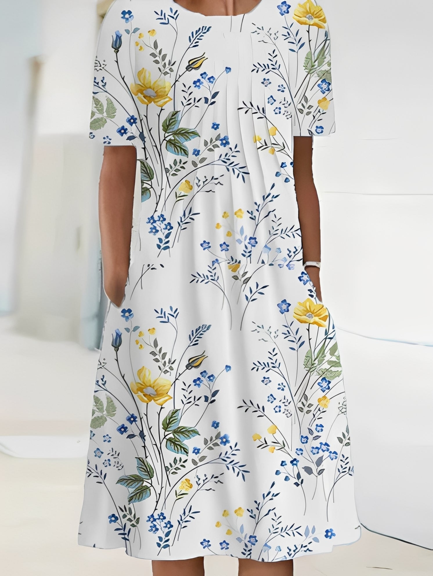 Jodie - Stilvolles bedrucktes Kleid für Damen