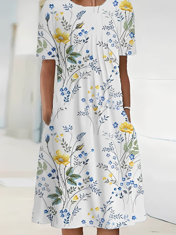 Jodie - Stilvolles bedrucktes Kleid für Damen