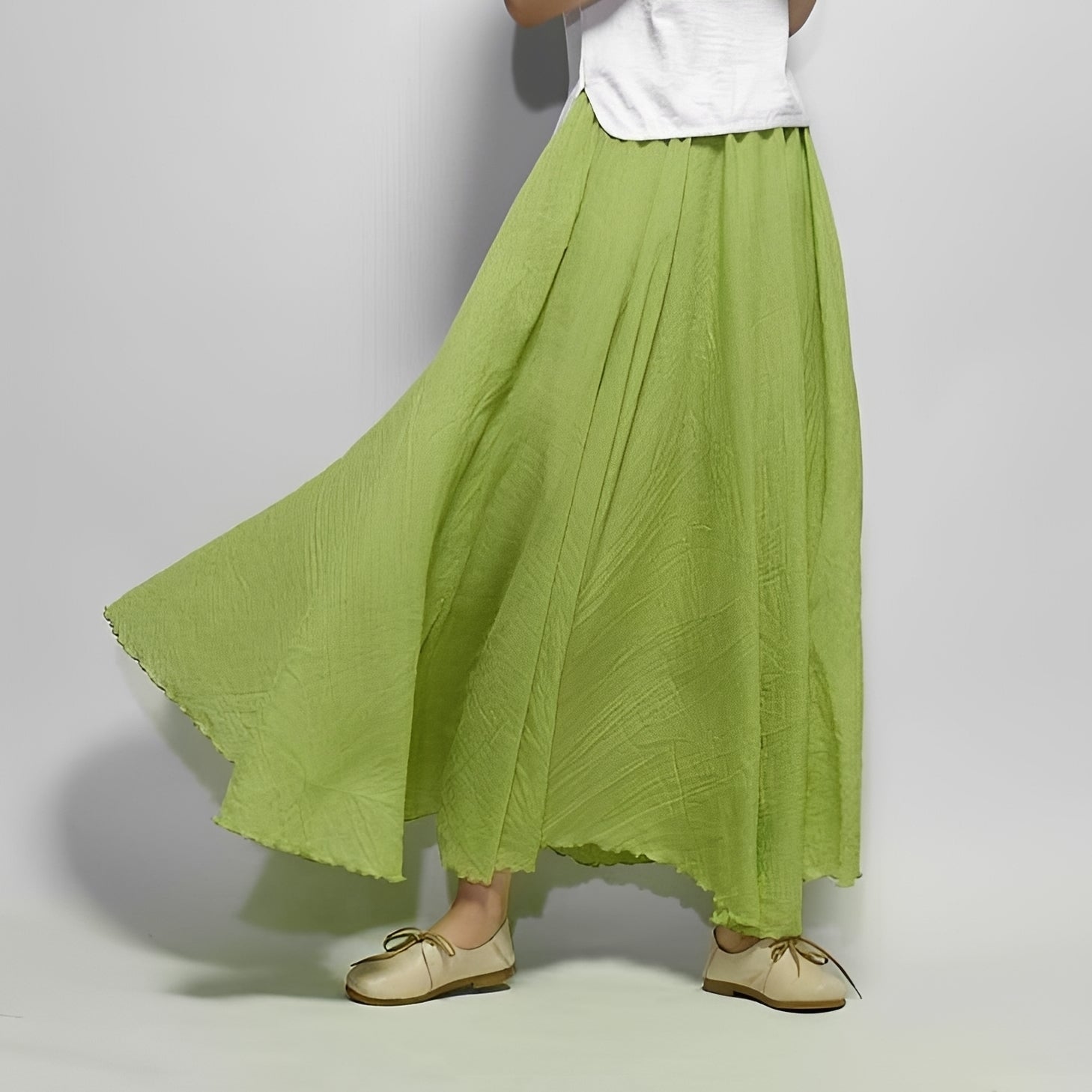 Alina - Fließender Bohemian-Maxi-Rock