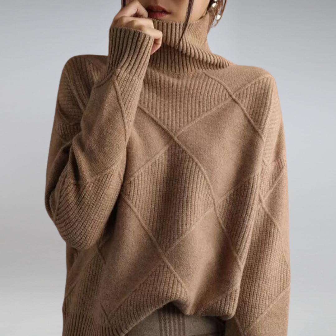 Camille - Eleganter und gemütlicher Rollkragenpullover