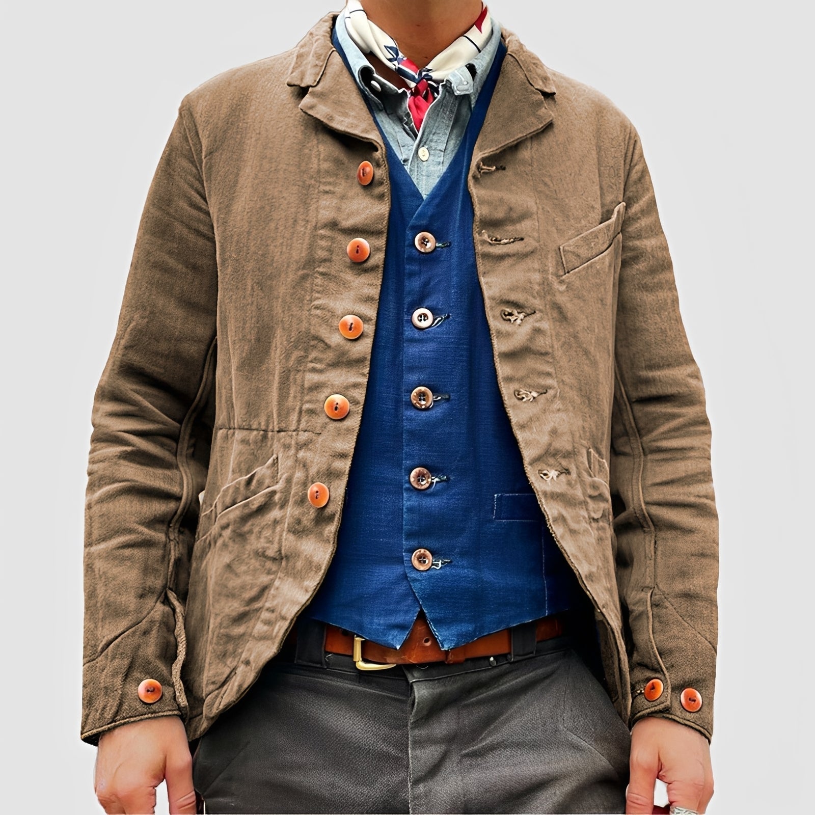 Rick - Lässige Mehrtaschenjacke