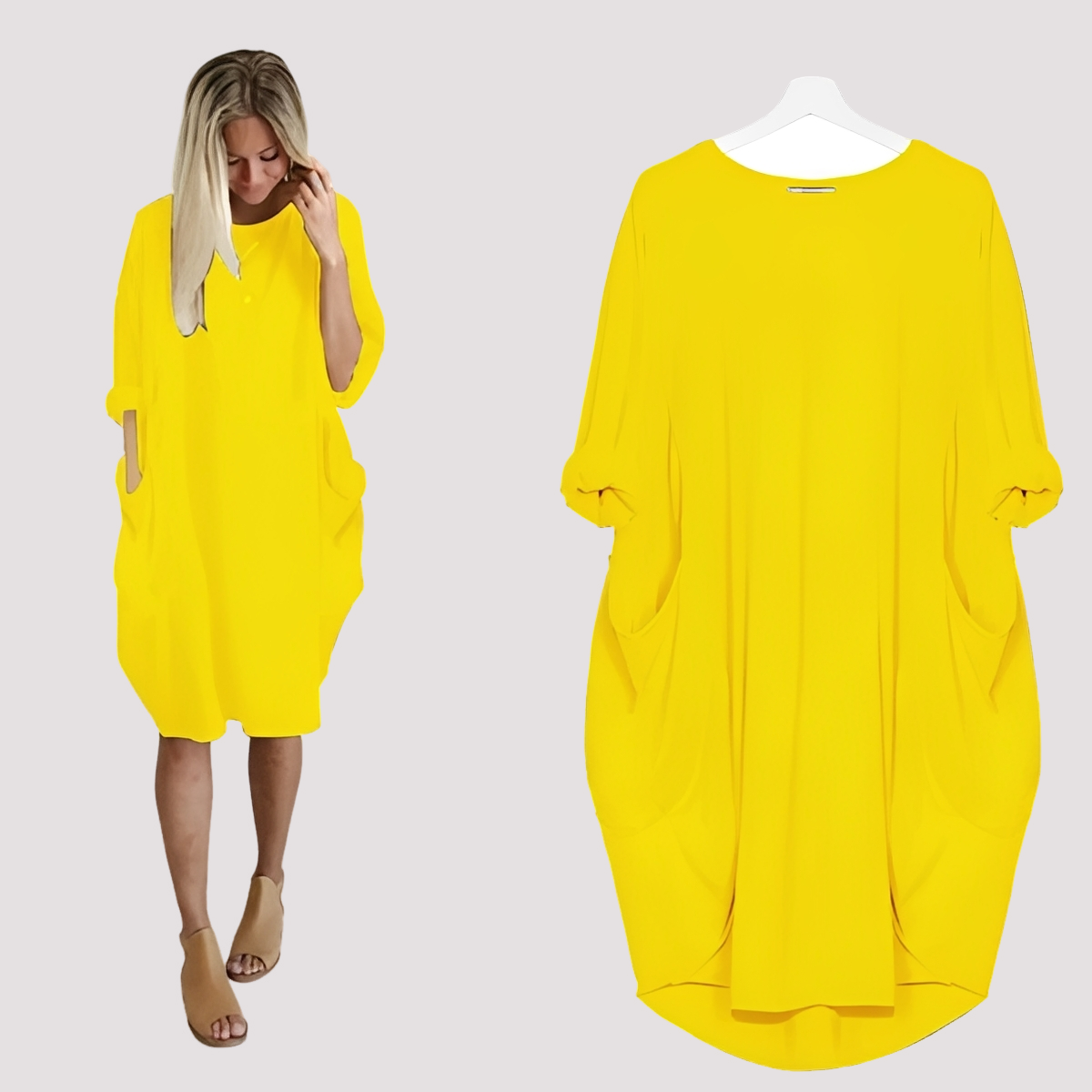 Kate - Lässiges, locker sitzendes Kleid für Damen