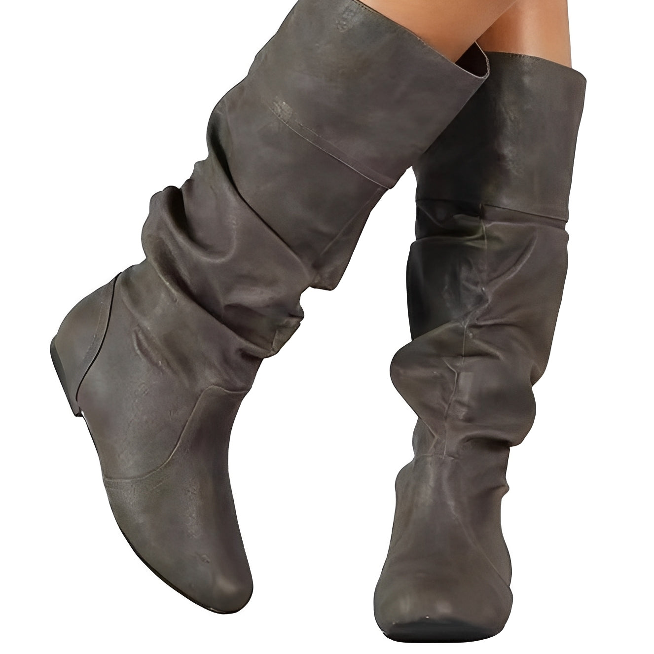 Lucia - Slip-on Flachstiefel