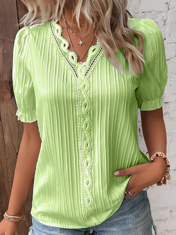 Kristina - Stilvolle Bluse mit V-Ausschnitt für Damen