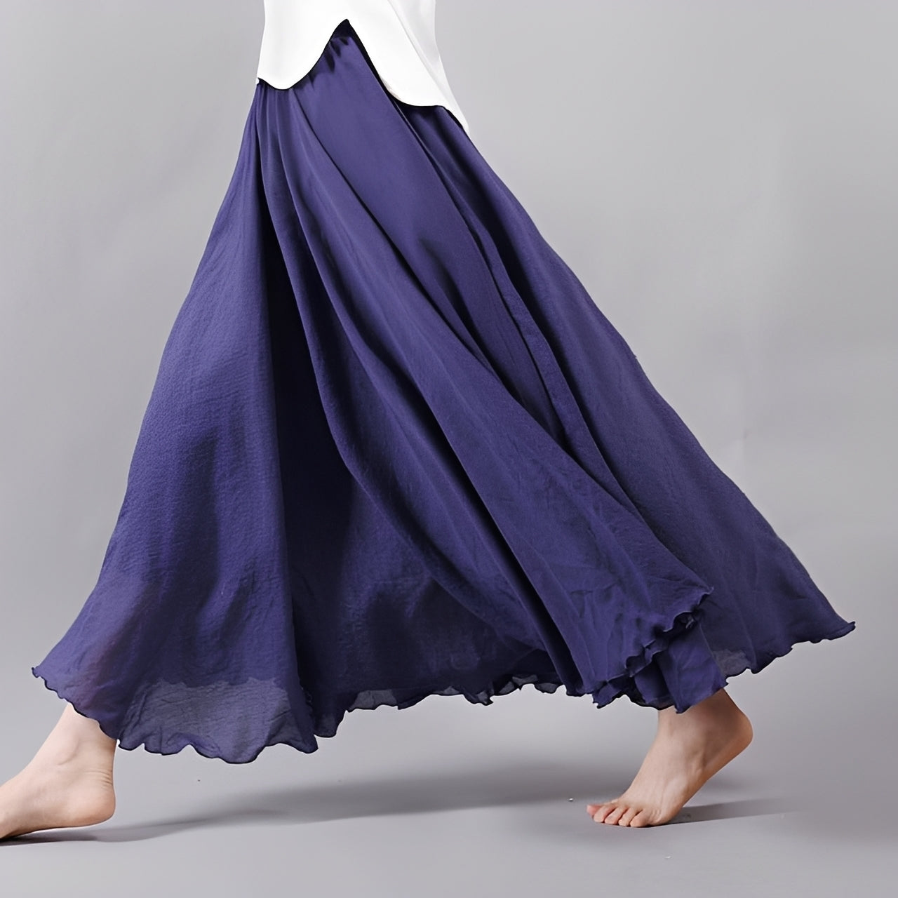Alina - Fließender Bohemian-Maxi-Rock