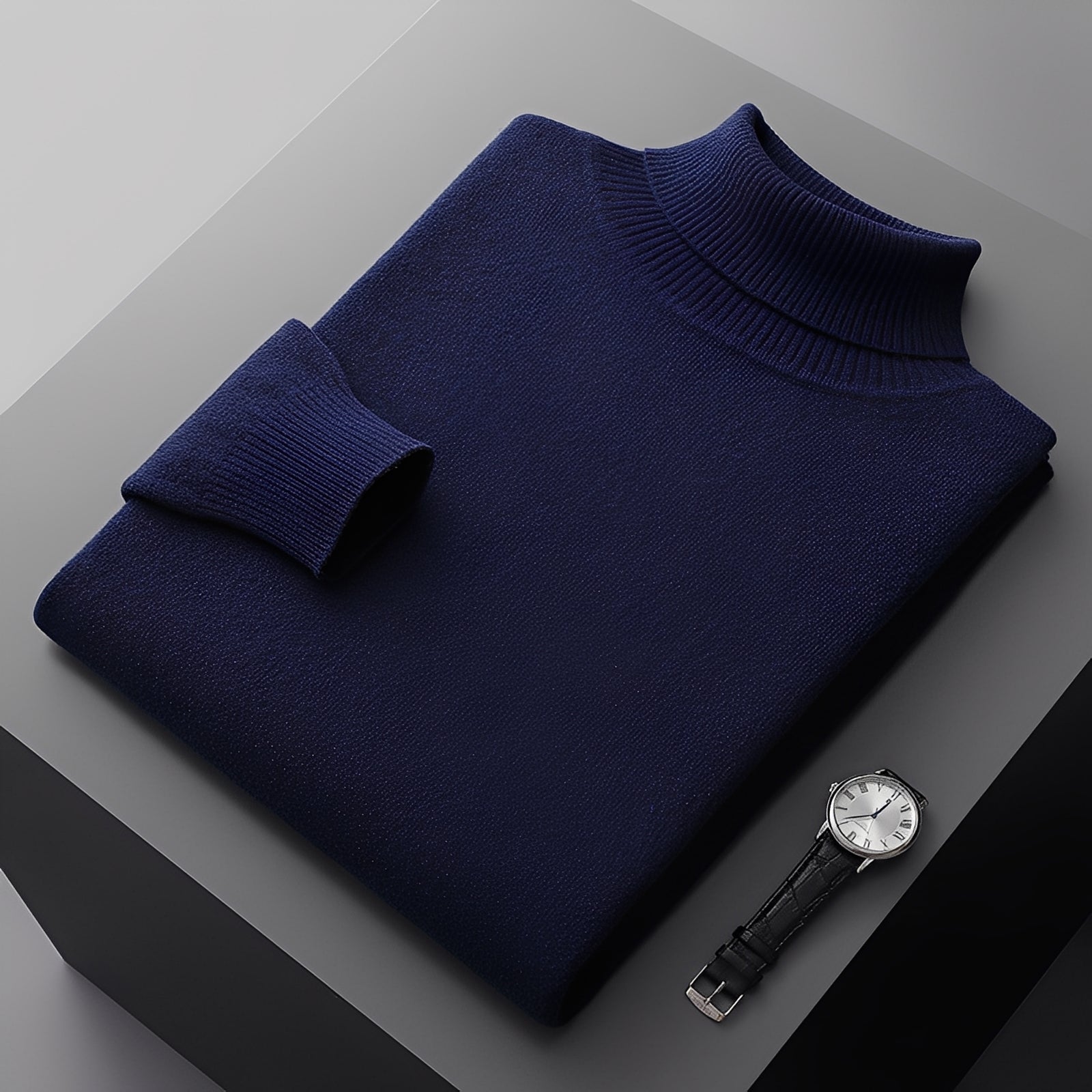 Osborn - Schlichter Herrenrollkragenpullover