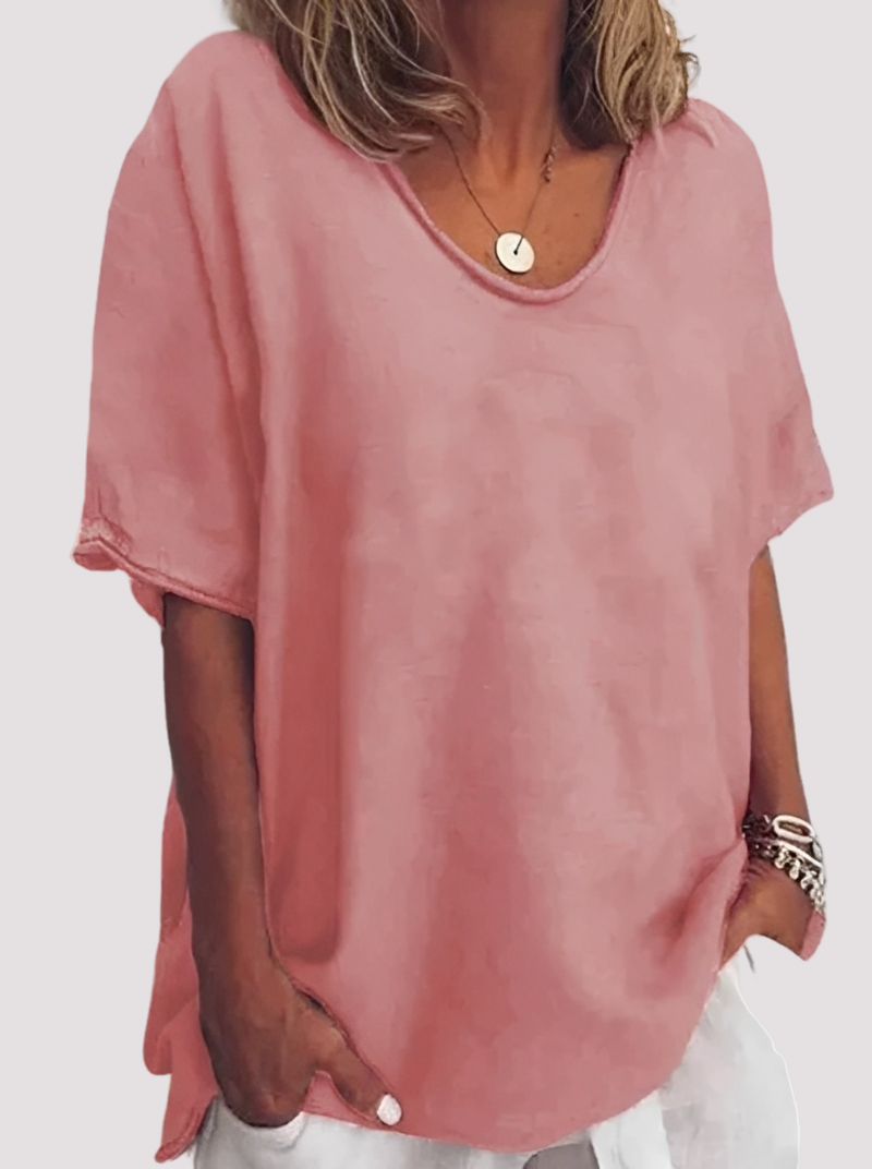 Joanne - Lässige, locker sitzende Bluse für Damen