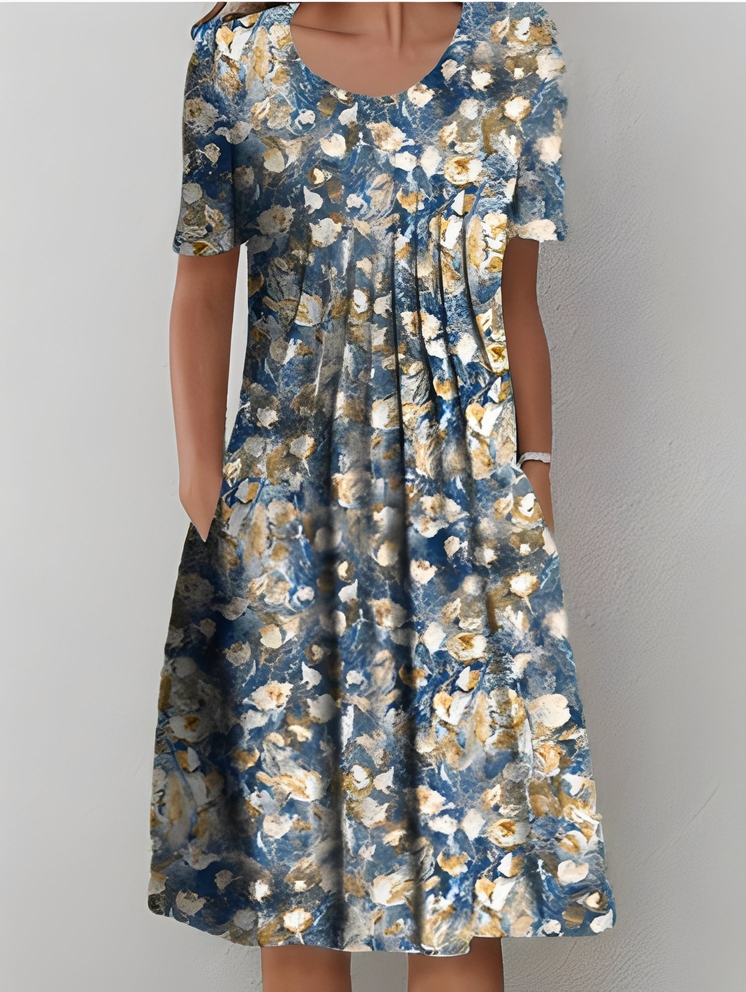 Jodie - Stilvolles bedrucktes Kleid für Damen