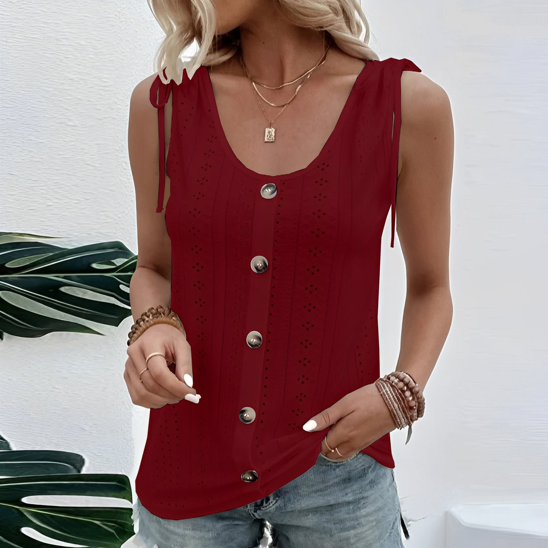 Millie - Stilvolles, ärmelloses Tanktop für Damen
