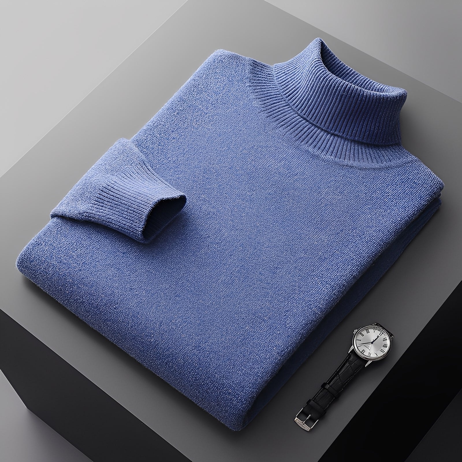 Osborn - Schlichter Herrenrollkragenpullover