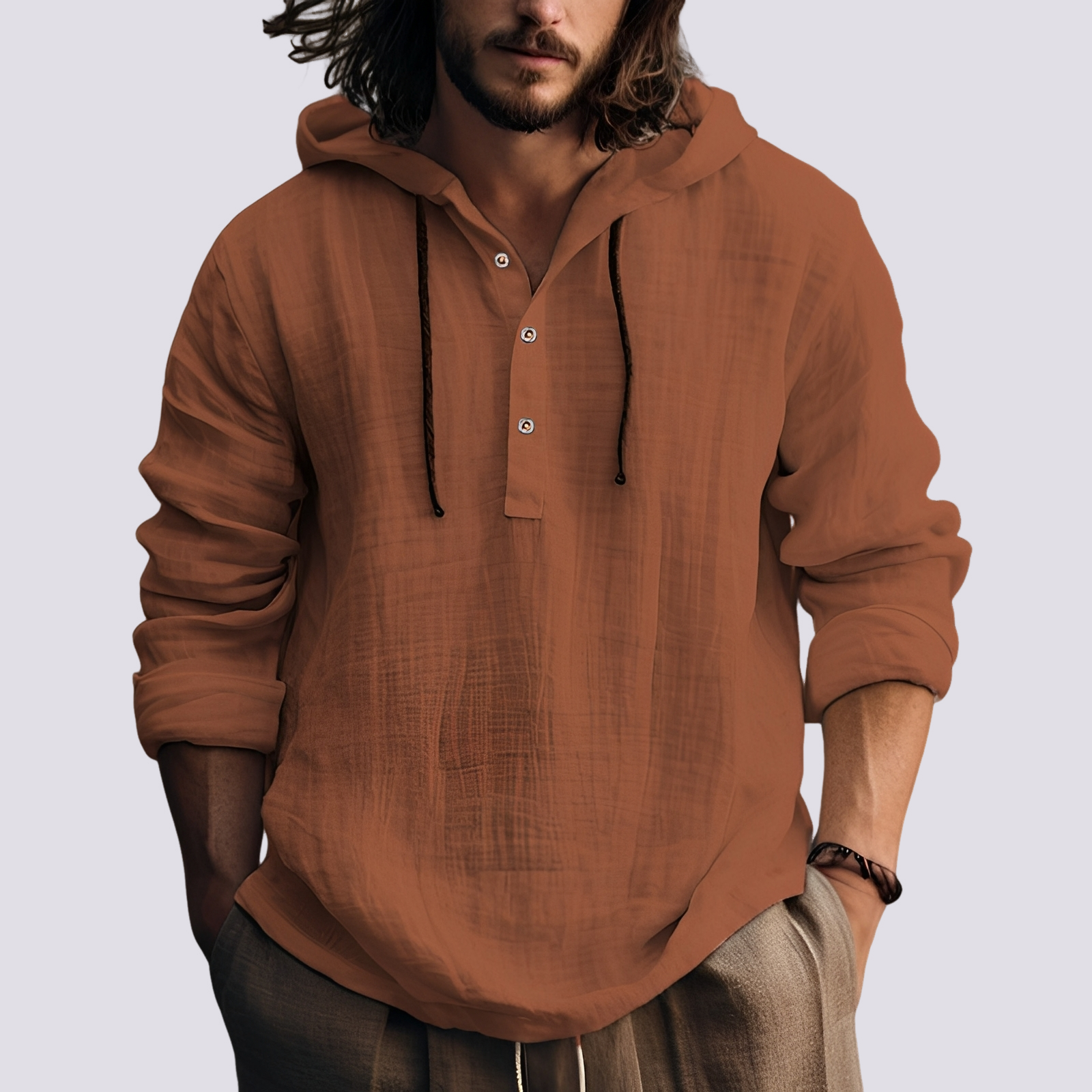 Thomas - Stilvolles Kapuzenshirt für Herren