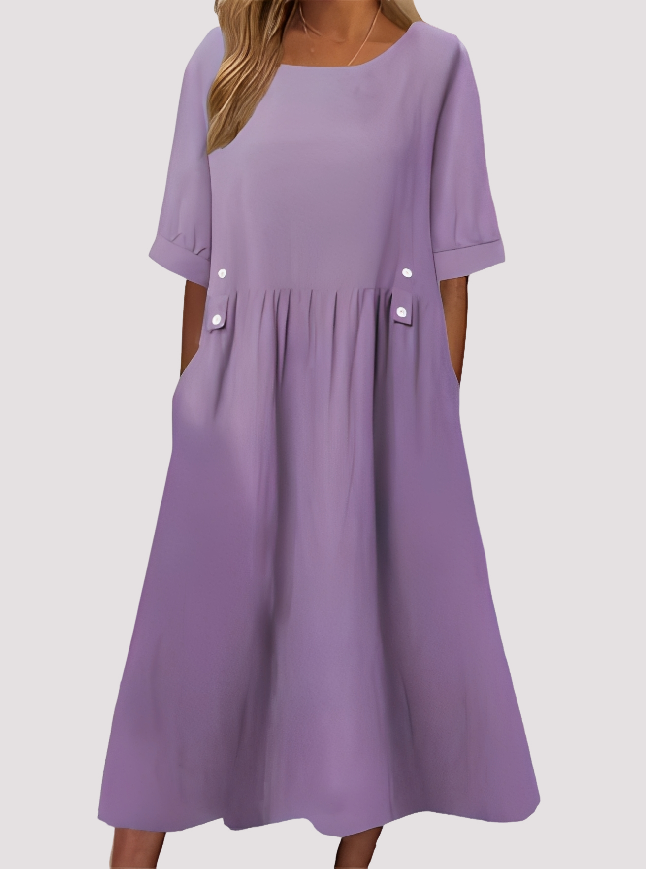 Julie - Freizeitkleid mit Taschen für Damen