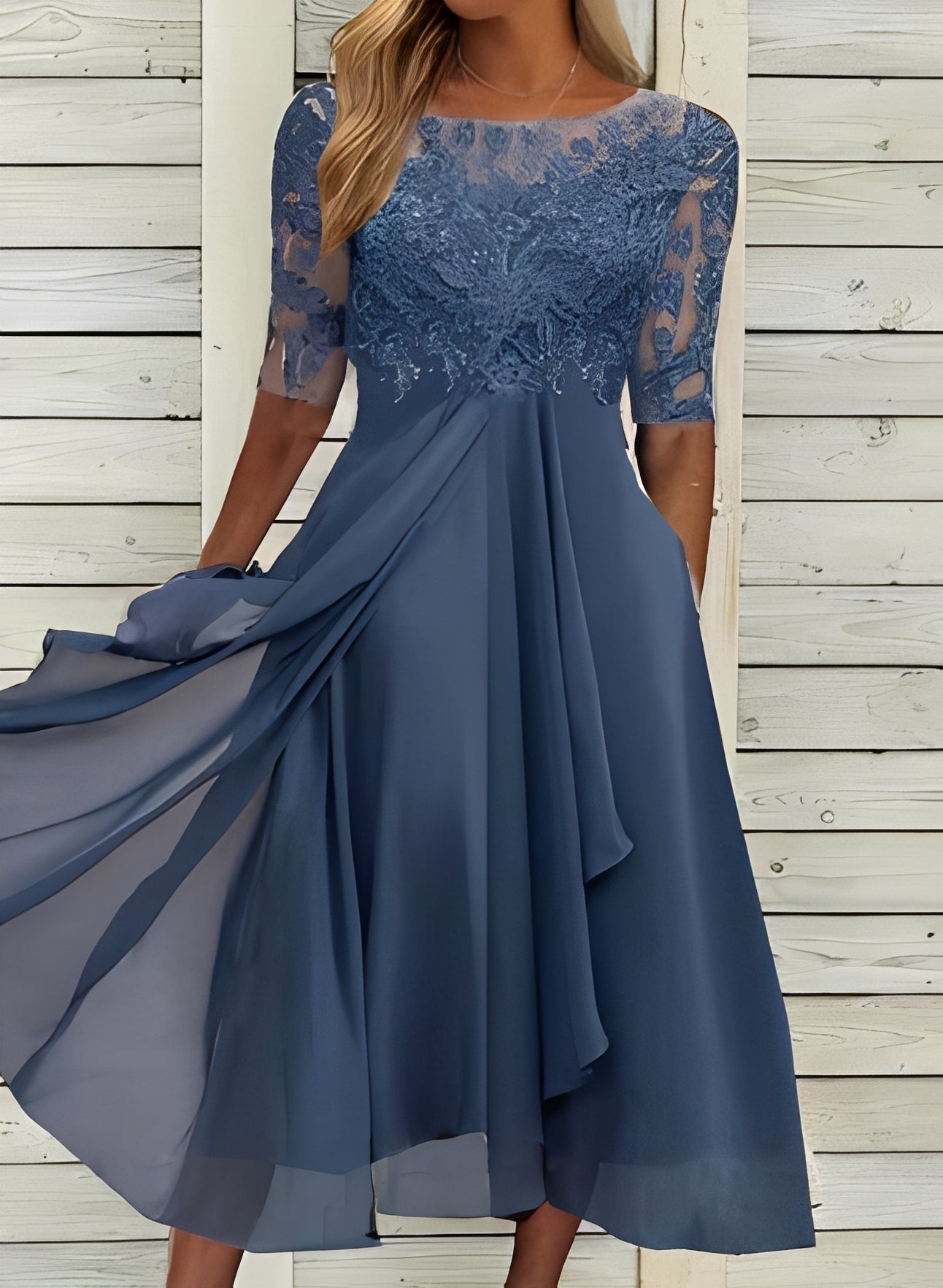Lena – Midikleid für Damen – Bequem und stilvoll