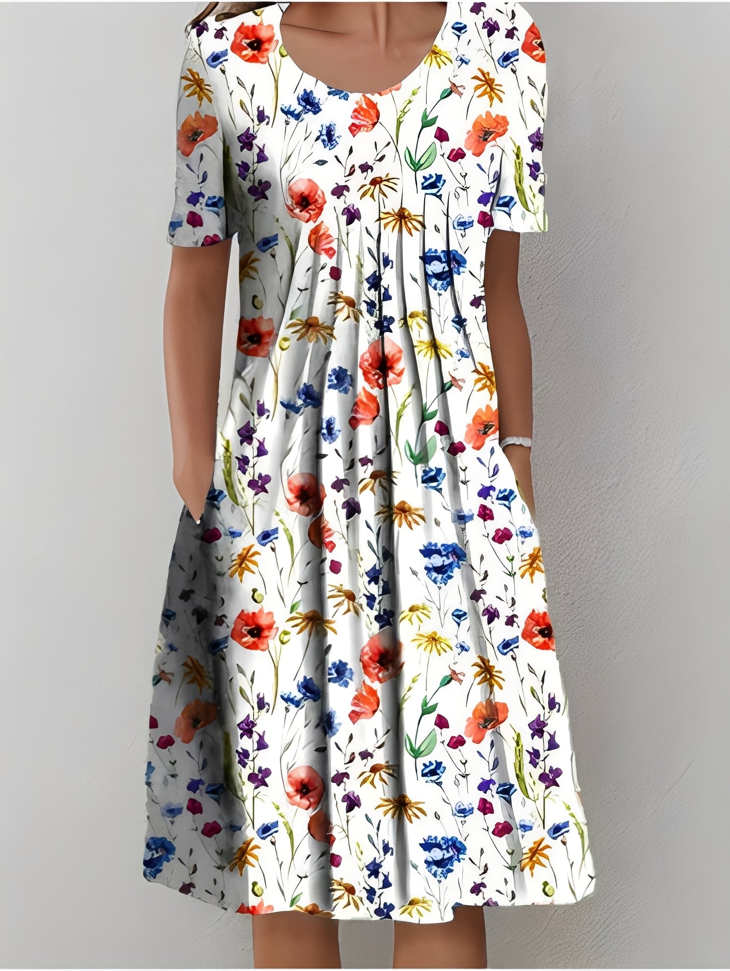 Jodie - Stilvolles bedrucktes Kleid für Damen