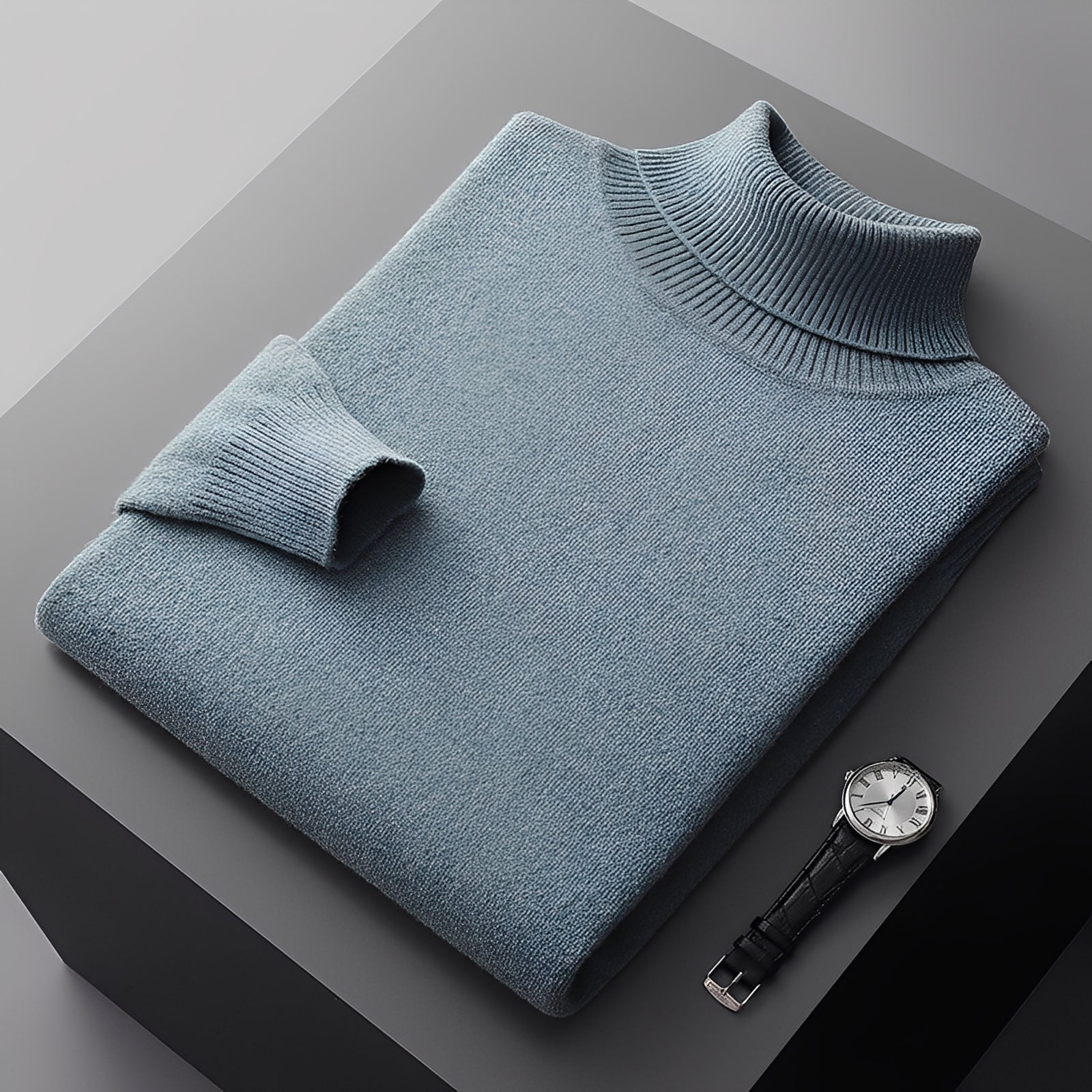 Osborn - Schlichter Herrenrollkragenpullover