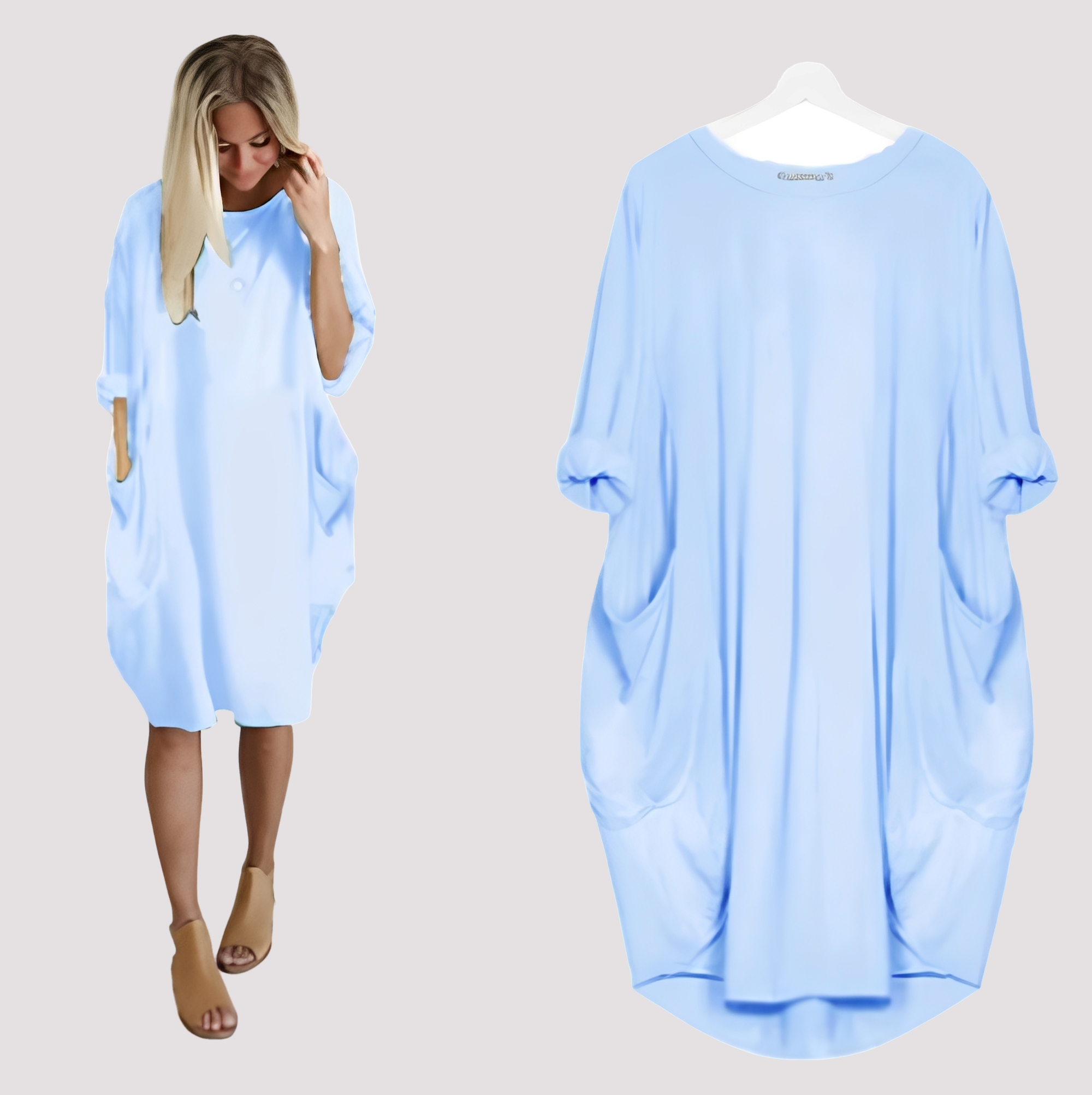 Kate - Lässiges, locker sitzendes Kleid für Damen