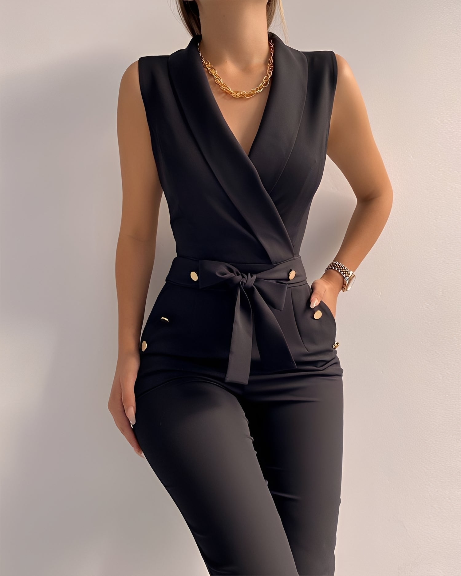 Jannat - Eleganter Revers-Overall
