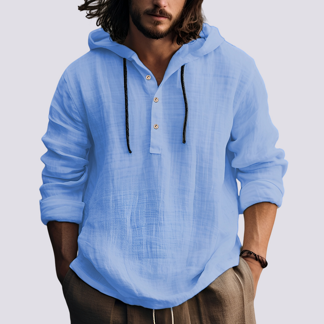 Thomas - Stilvolles Kapuzenshirt für Herren
