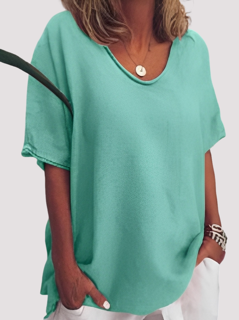 Joanne - Lässige, locker sitzende Bluse für Damen