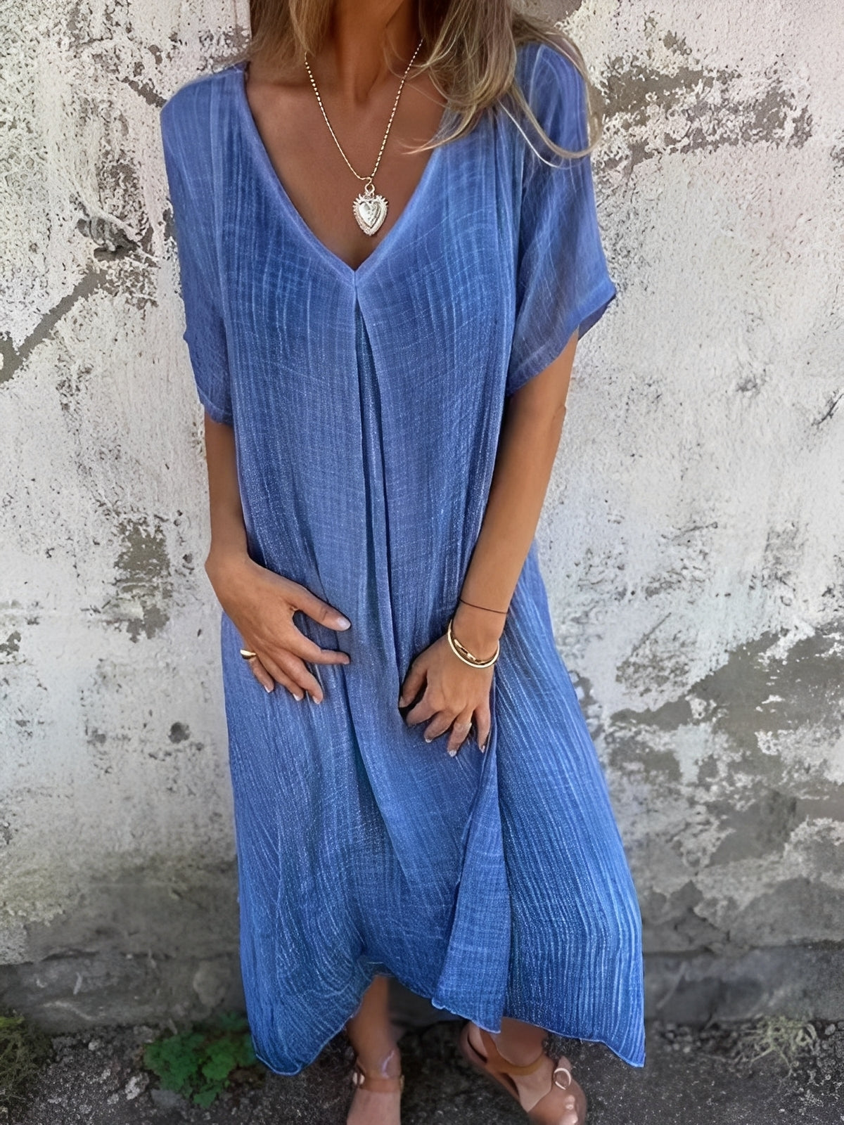 Rachel - Bequemes, locker sitzendes Kleid für Damen
