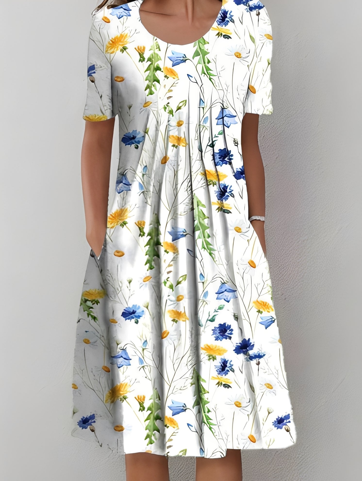 Jodie - Stilvolles bedrucktes Kleid für Damen