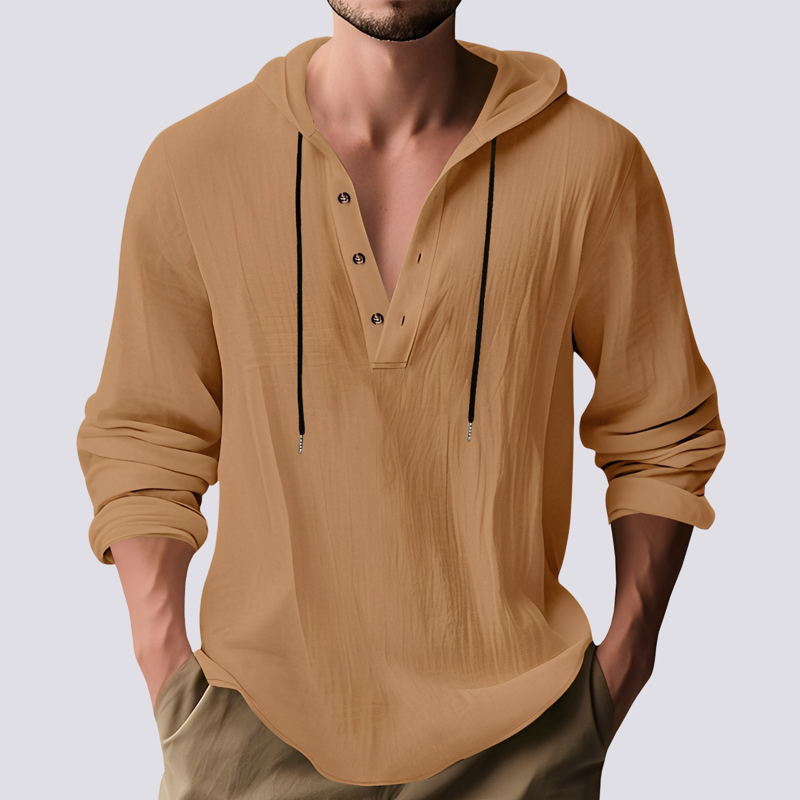 Thomas - Stilvolles Kapuzenshirt für Herren