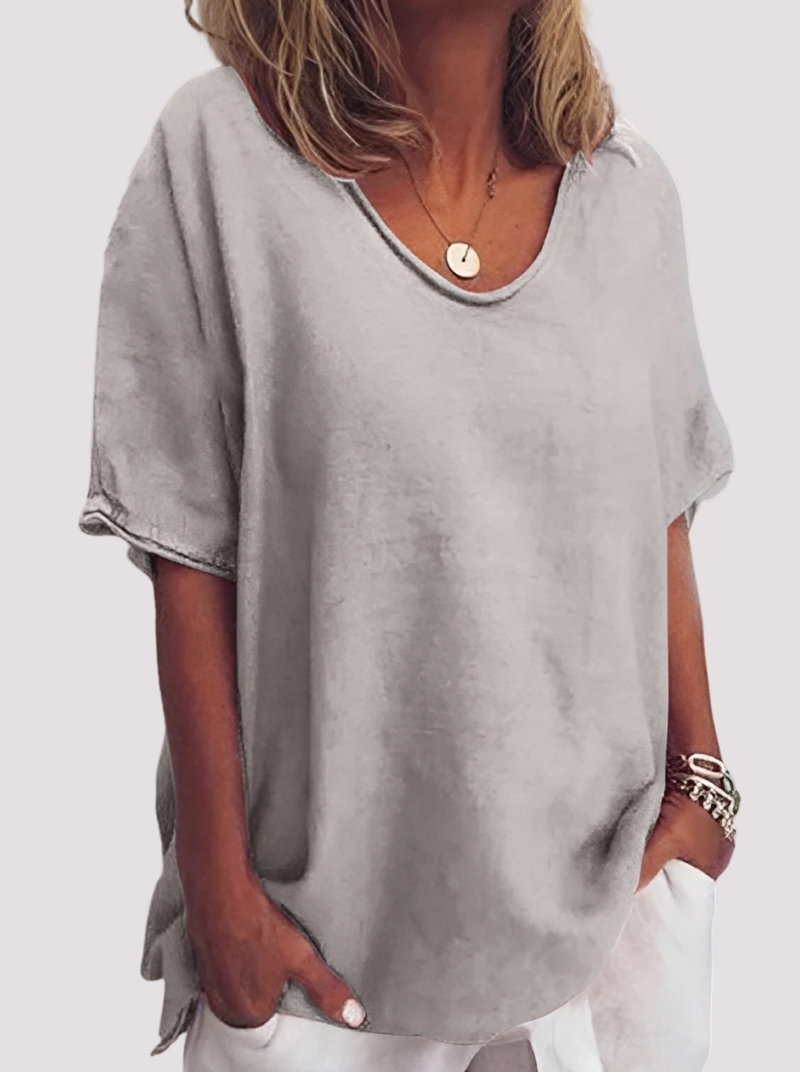 Joanne - Lässige, locker sitzende Bluse für Damen