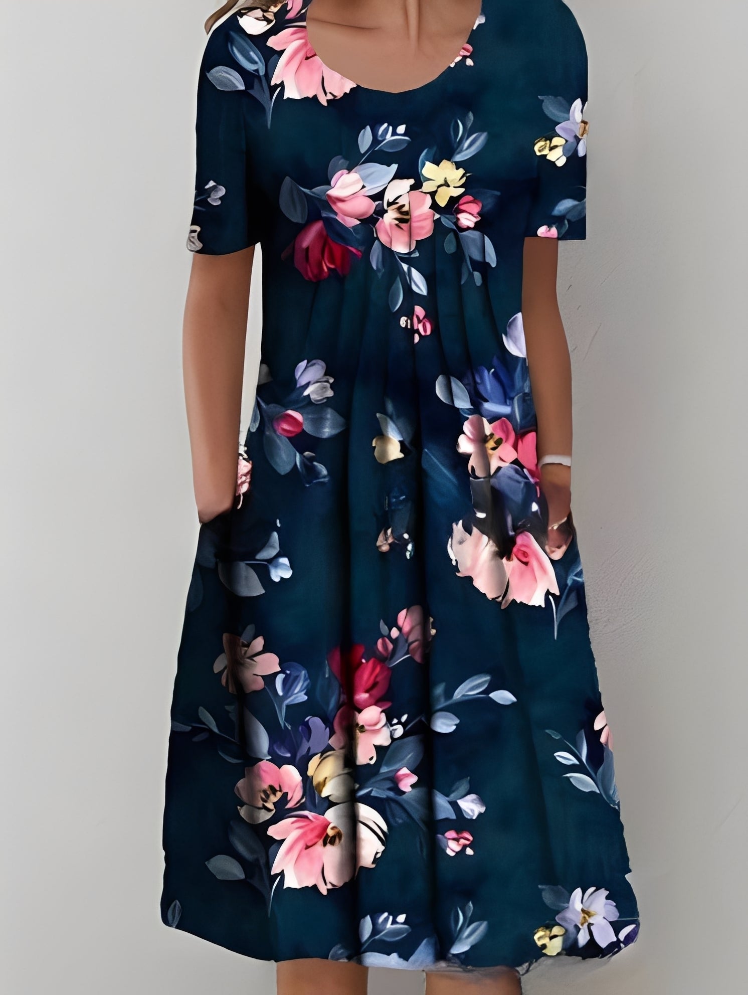 Jodie - Stilvolles bedrucktes Kleid für Damen