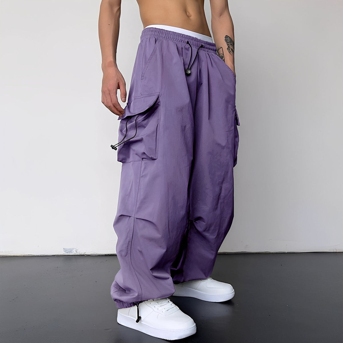 Kaleb - Modische Cargo-Hose mit lockerem Schnitt