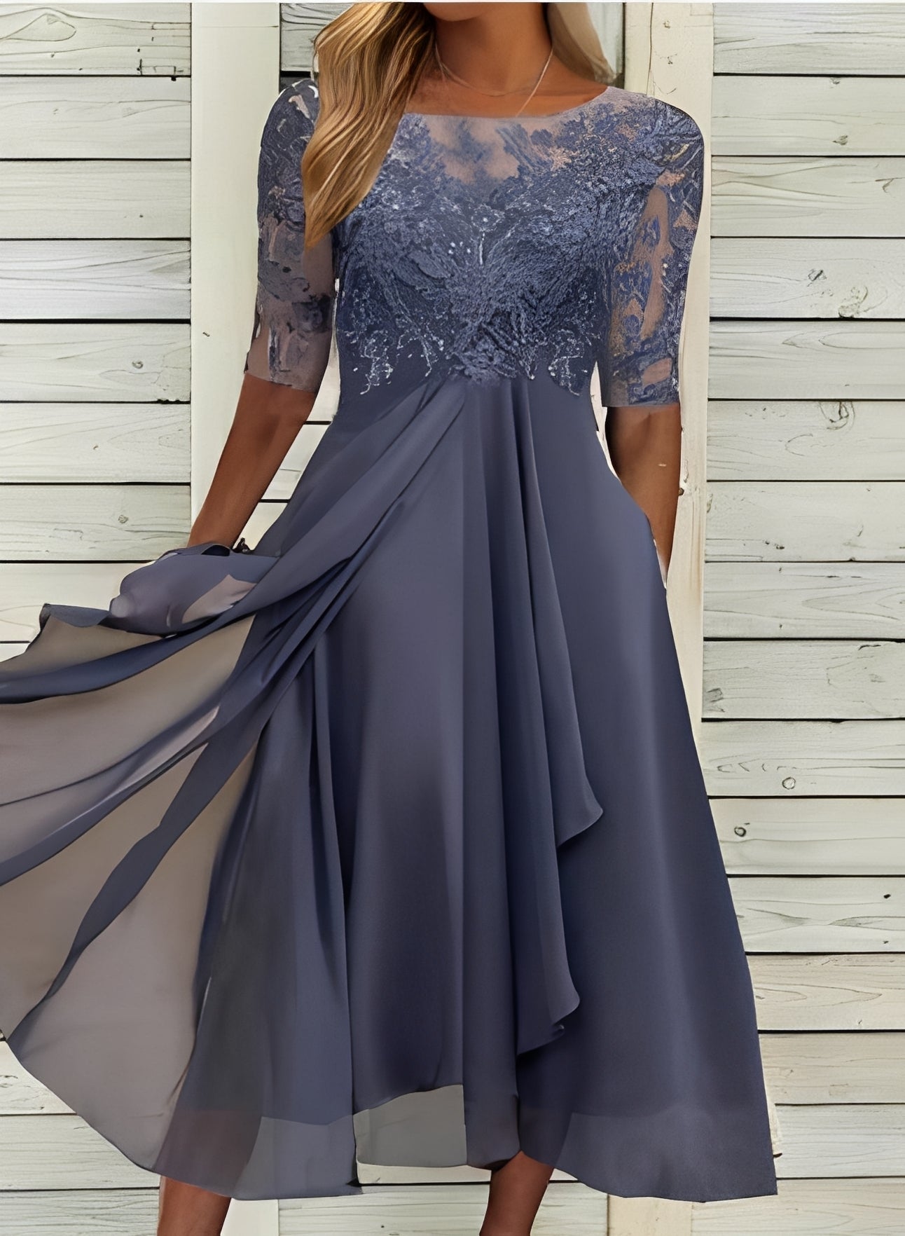 Lena – Midikleid für Damen – Bequem und stilvoll