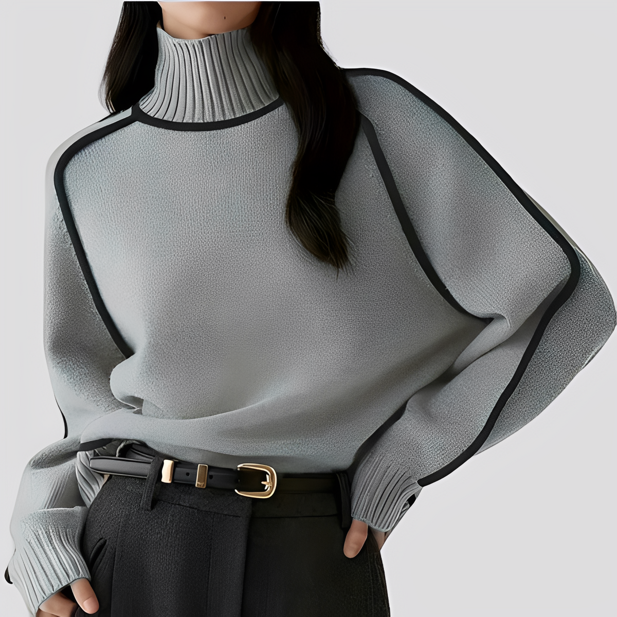 Azalea - Stilvoller und bequemer Rollkragenpullover
