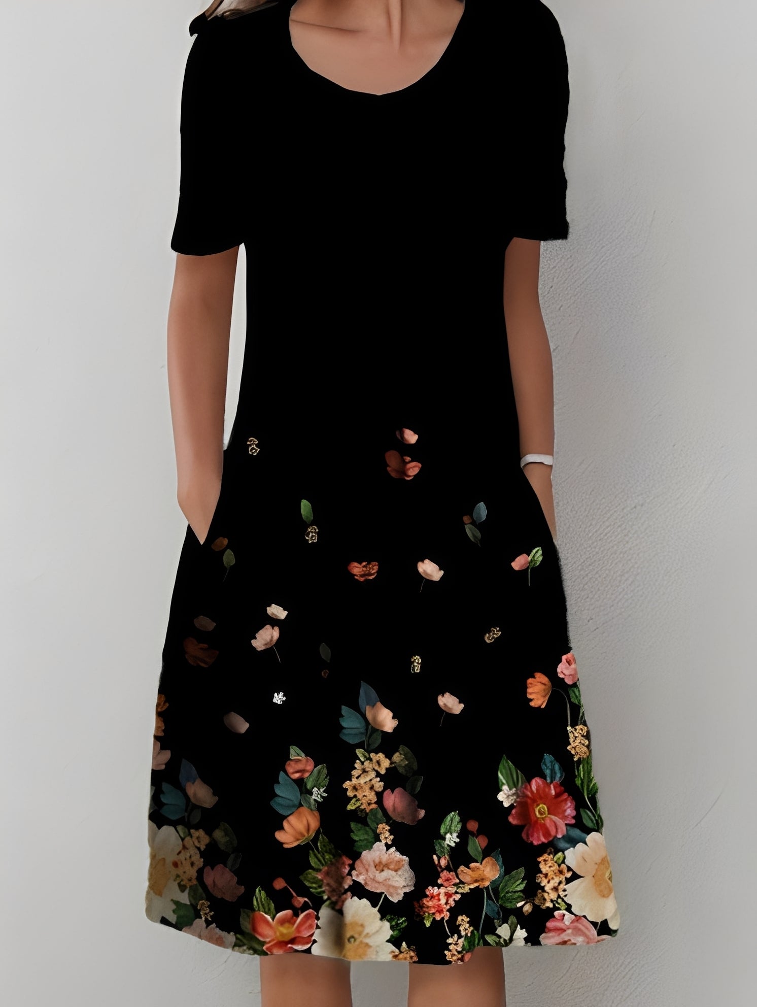 Jodie - Stilvolles bedrucktes Kleid für Damen