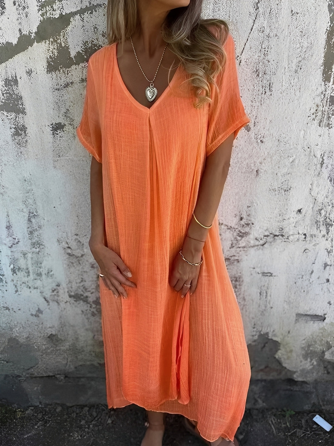 Rachel - Bequemes, locker sitzendes Kleid für Damen