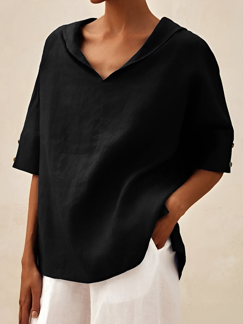 Angie - Lässige, locker sitzende Bluse für Damen