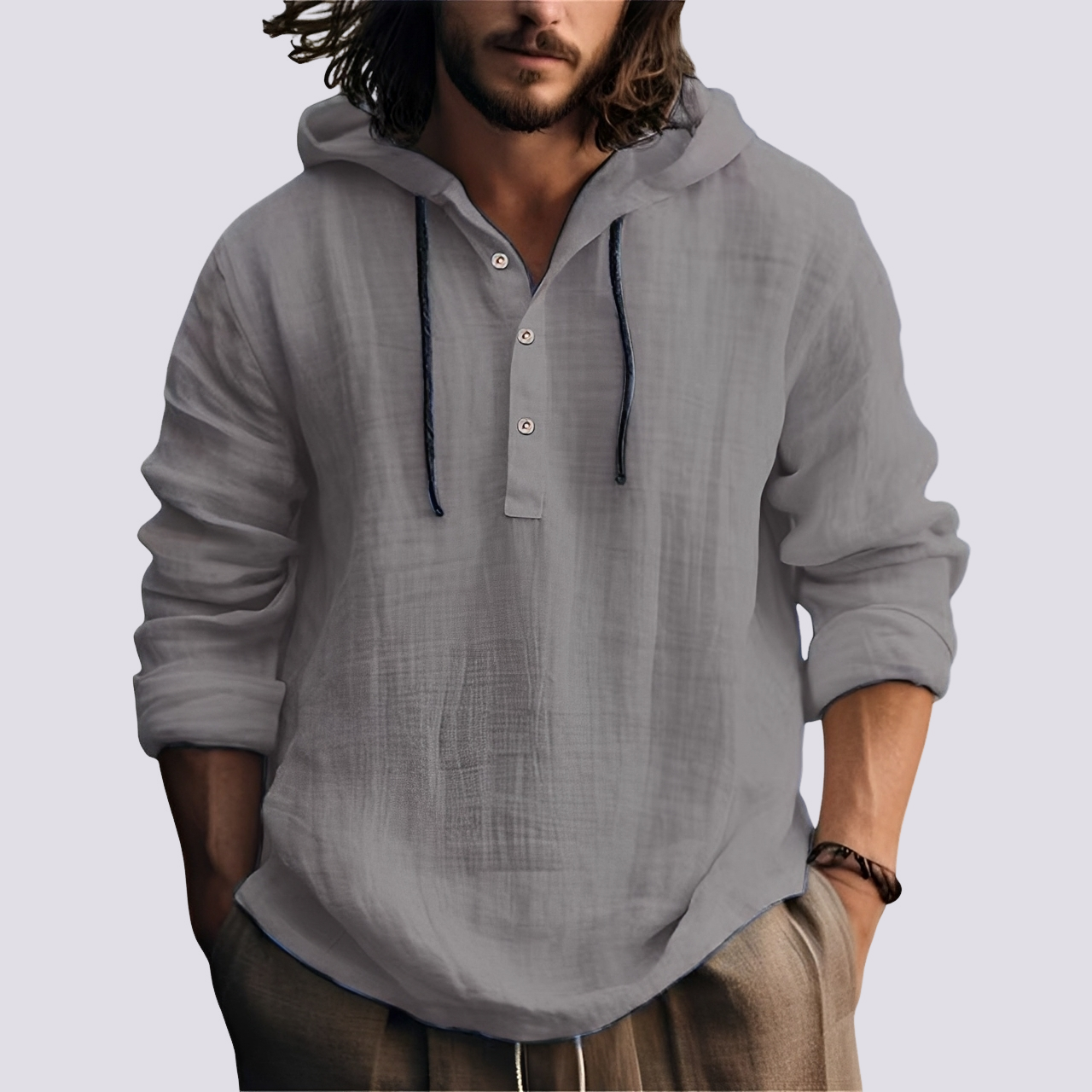 Thomas - Stilvolles Kapuzenshirt für Herren