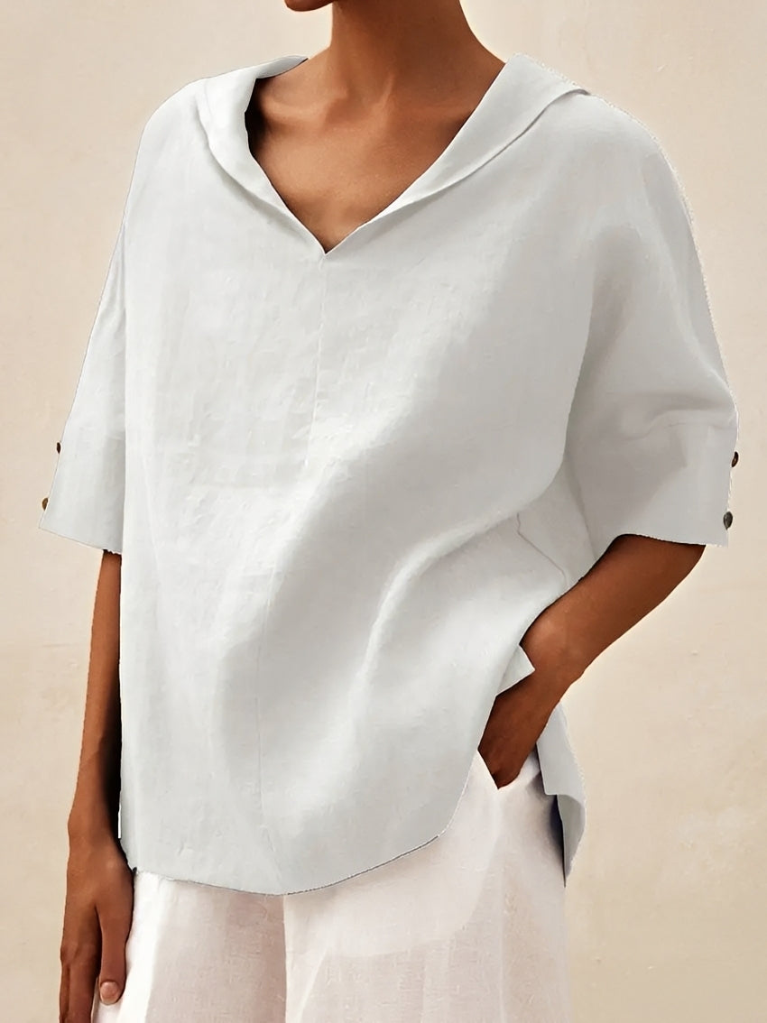 Angie - Lässige, locker sitzende Bluse für Damen