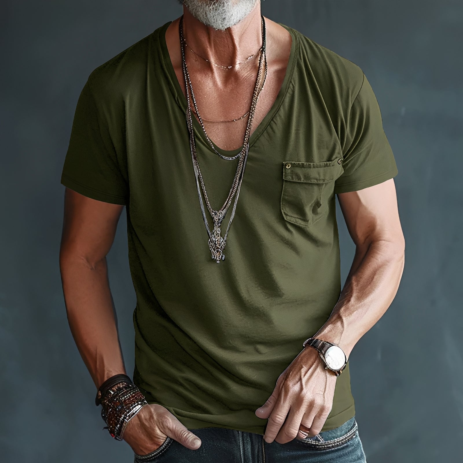 Eddie – T-Shirt für Herren – Lässig und locker