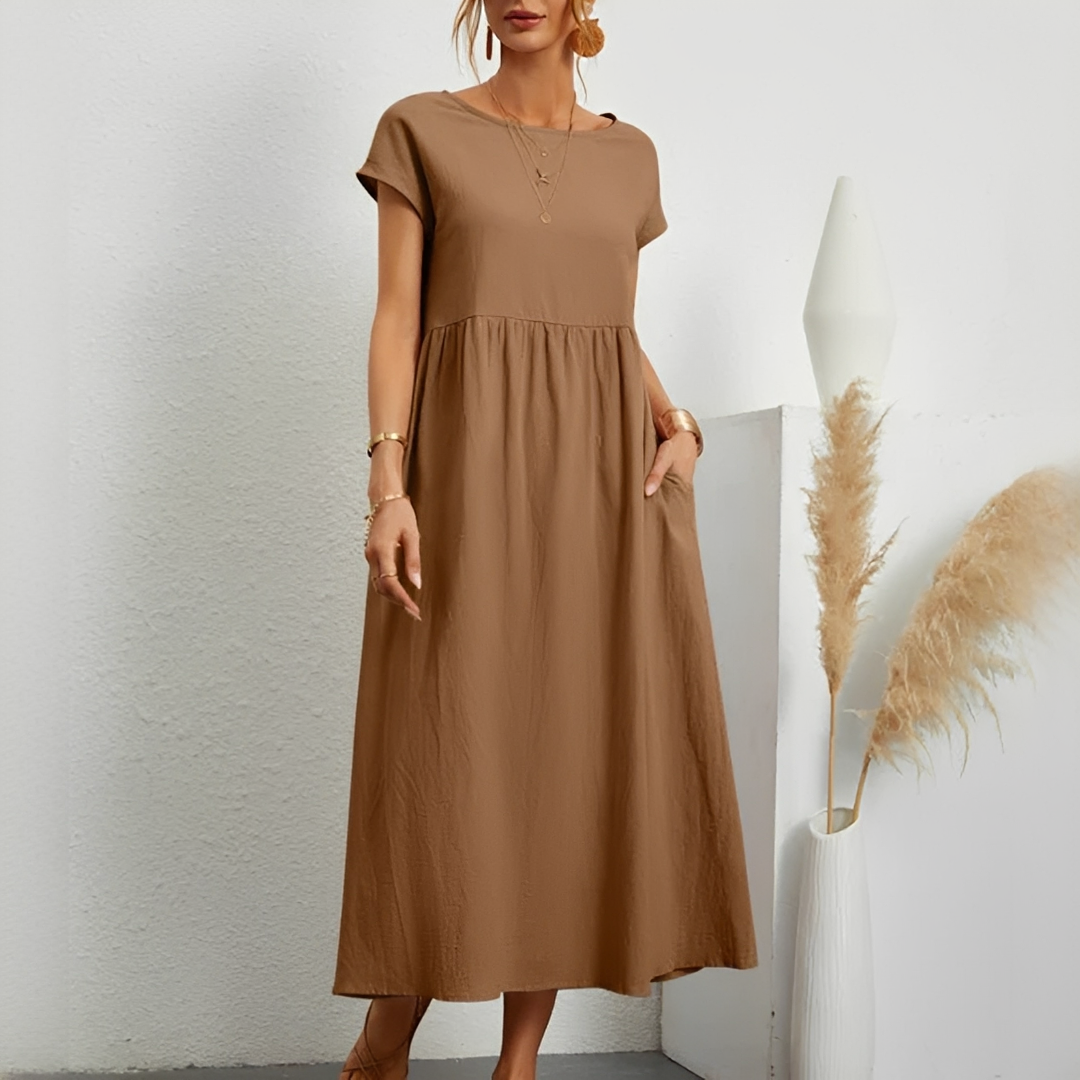 Ginovie - Stilvolles Sommerkleid für Damen