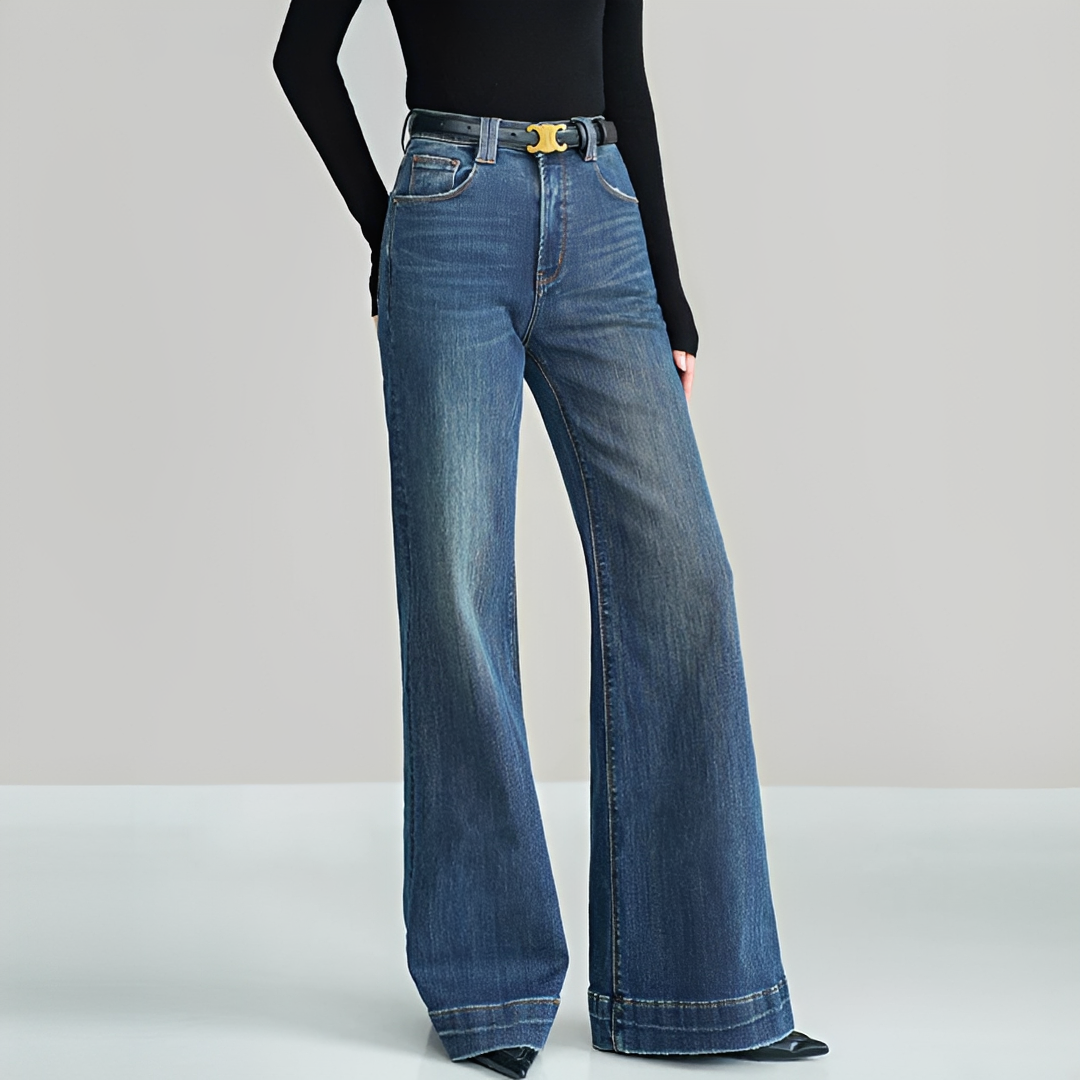 Tamia - Trendige Jeans mit normalem Bund