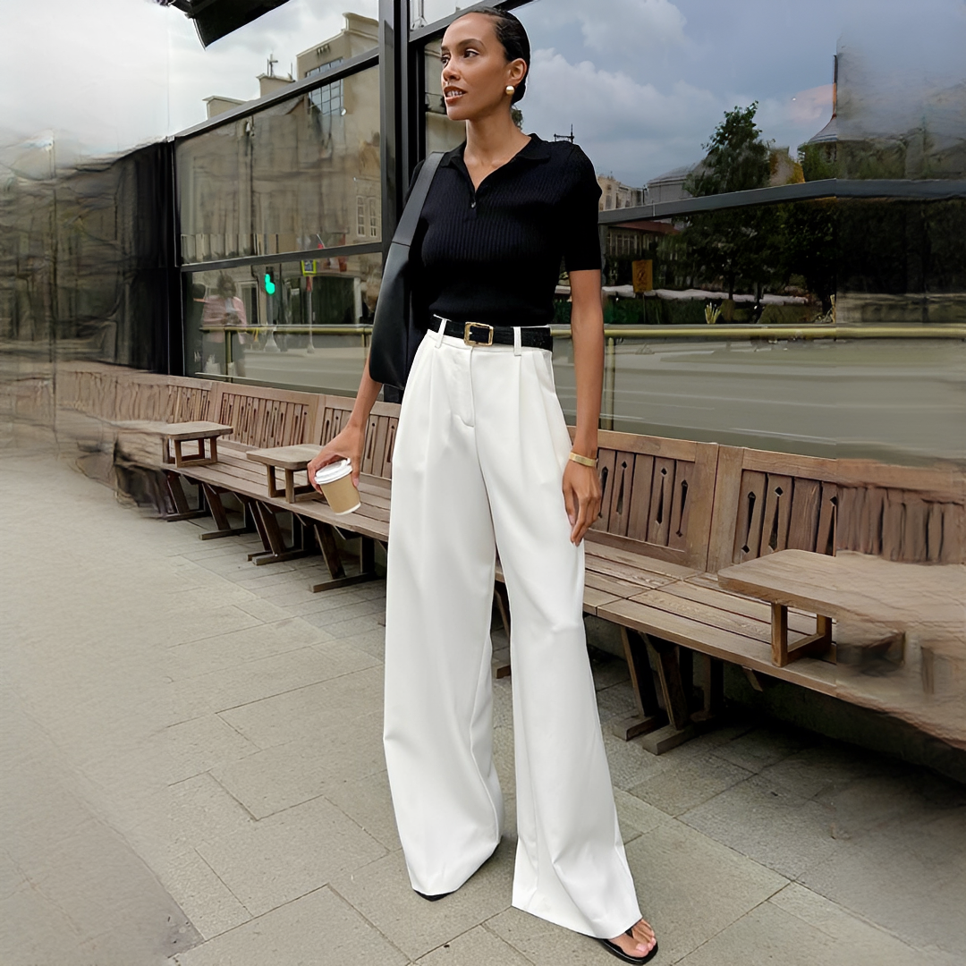 Blaine - Modische Hosen mit weitem Bein