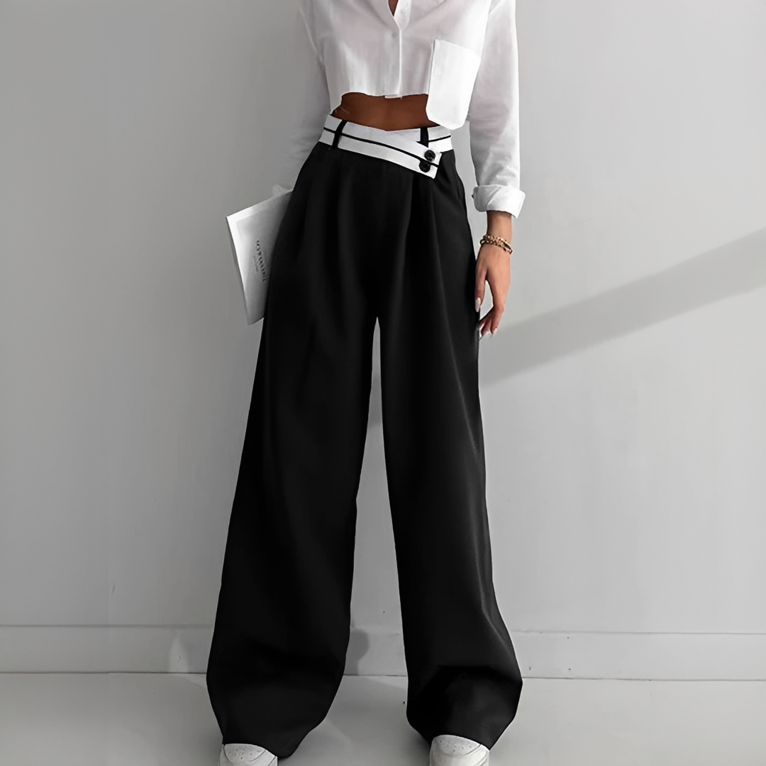 Aurilla - Stilvolle Hose mit weitem Bein