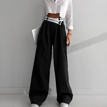 Aurilla - Stilvolle Hose mit weitem Bein