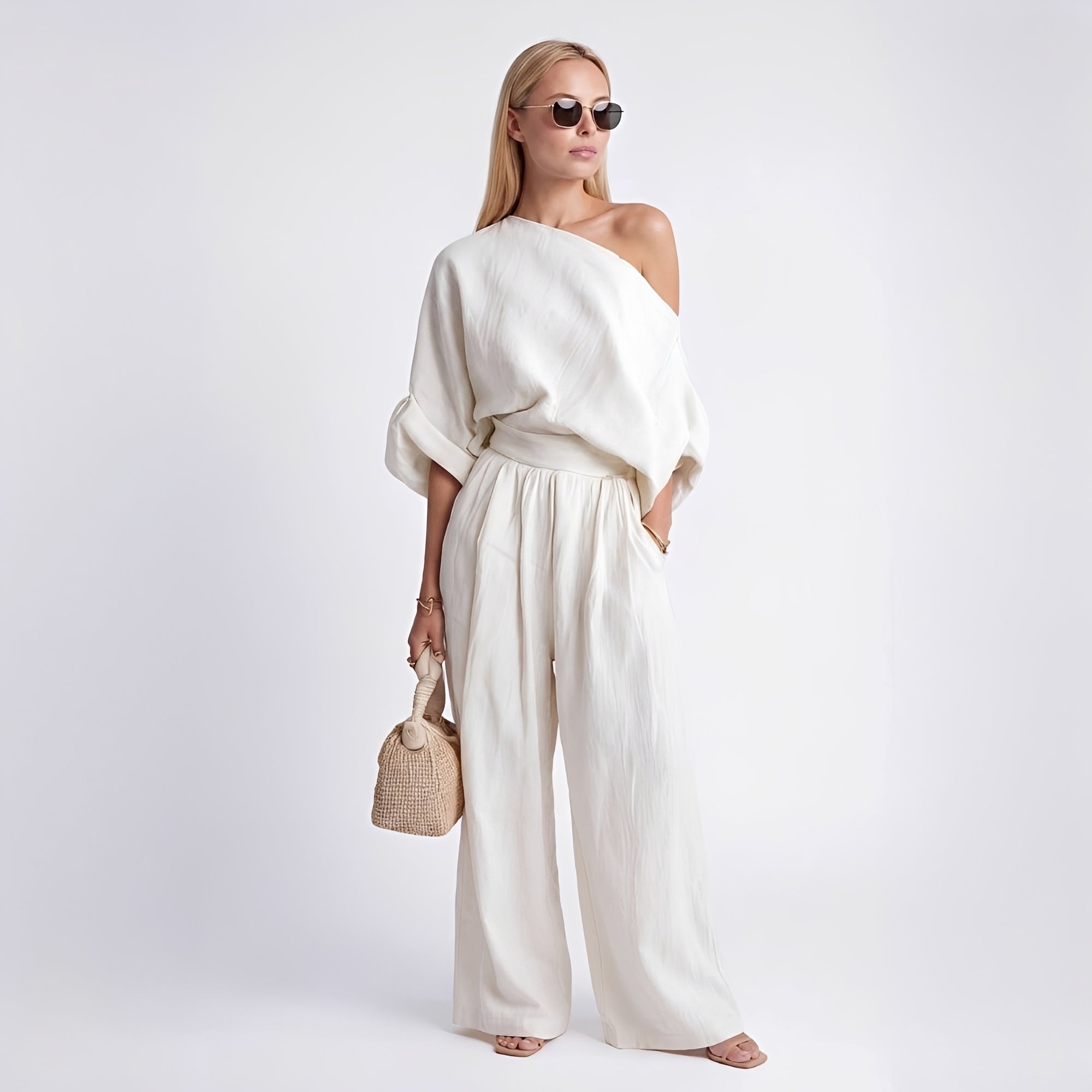 Marjorie - Lockeres entspanntes Set